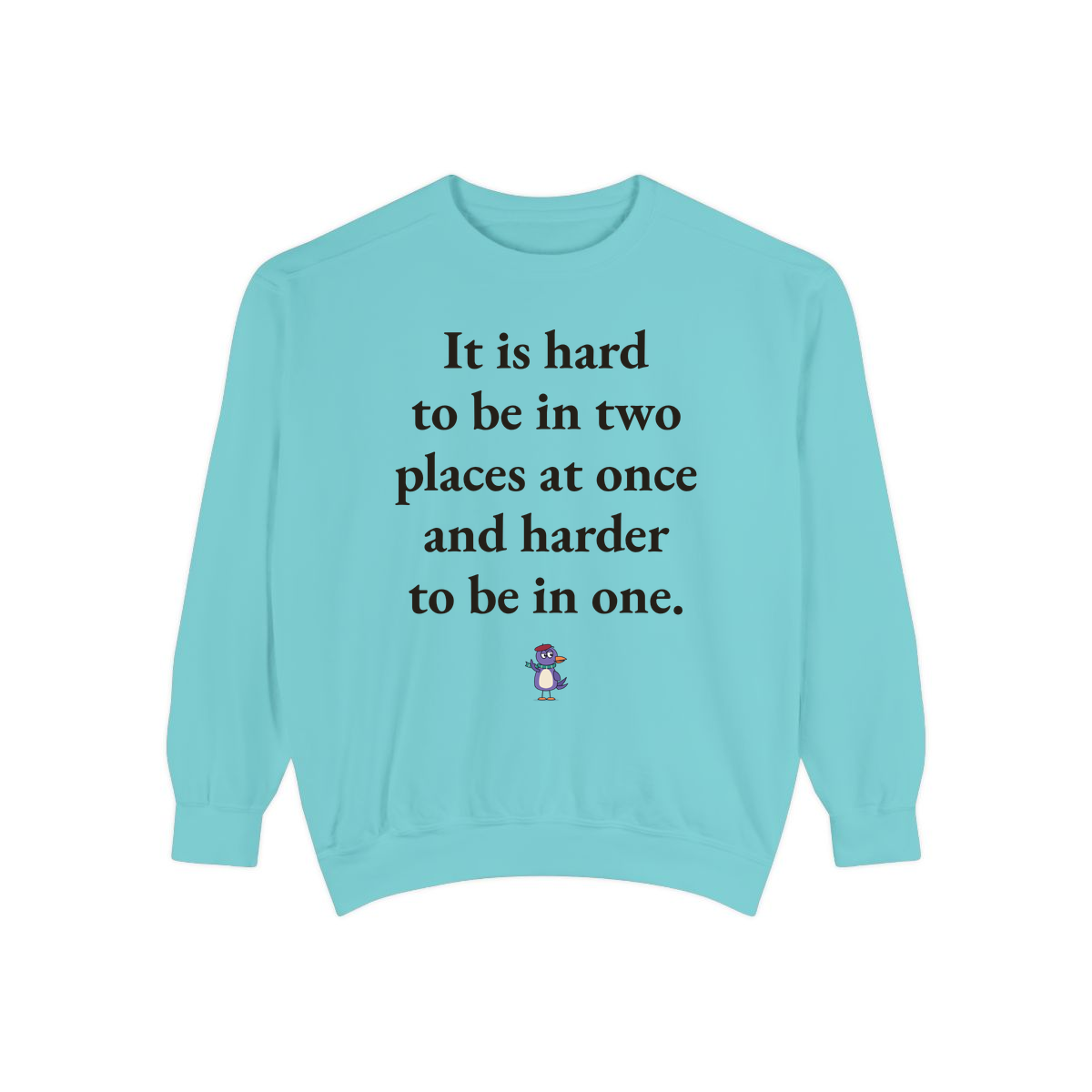 Comfort Colors sweatshirt, Chalky Mint