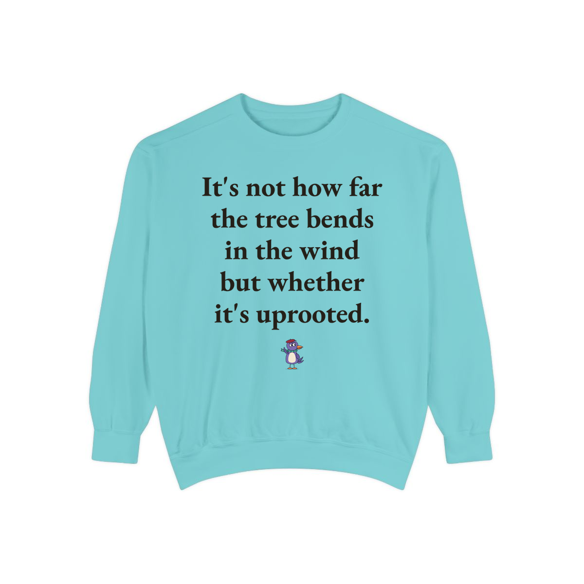 Comfort Colors sweatshirt, Chalky Mint