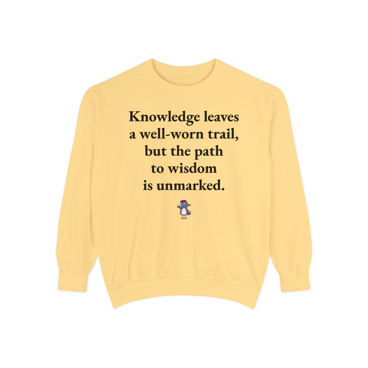 Comfort Colors sweatshirt, Butter