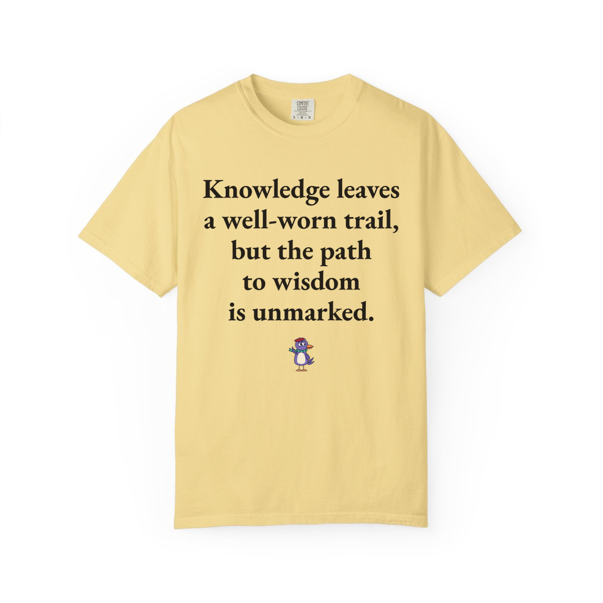 Comfort Colors tee, Butter