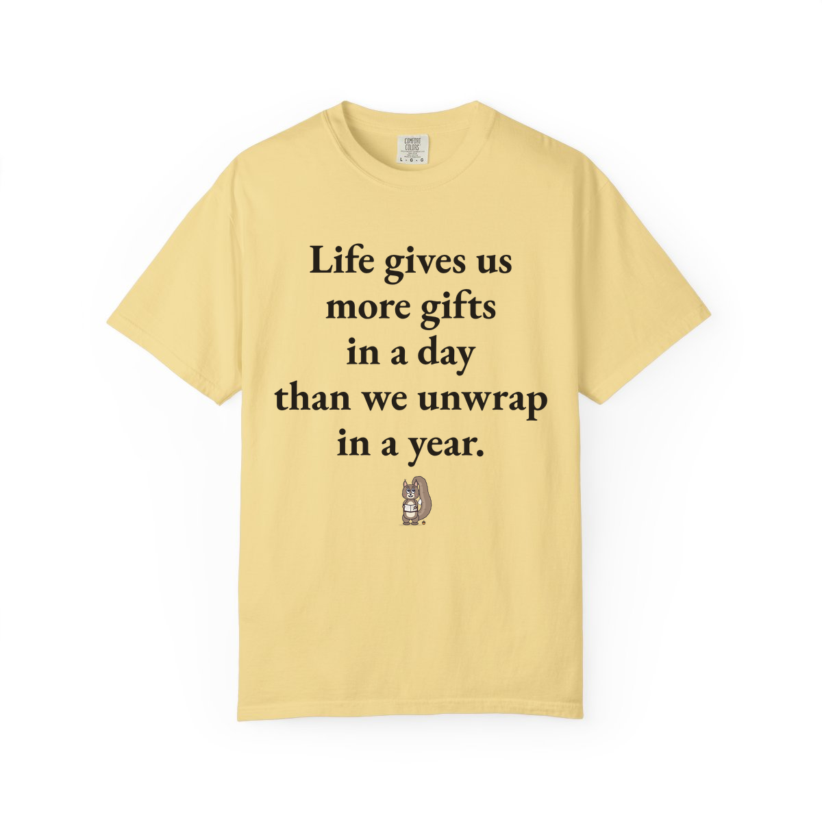 Comfort Colors tee, Butter
