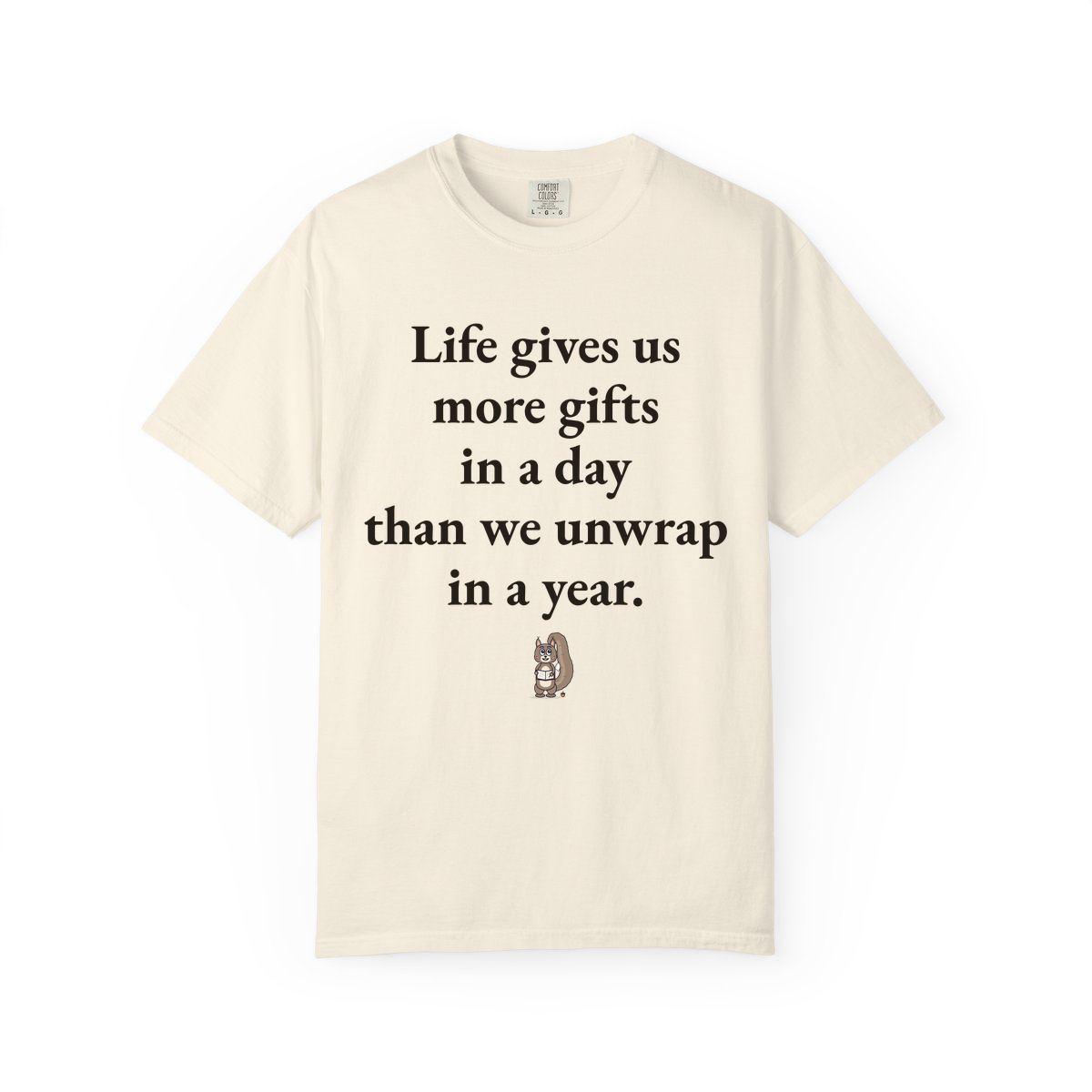 Comfort Colors tee, Ivory