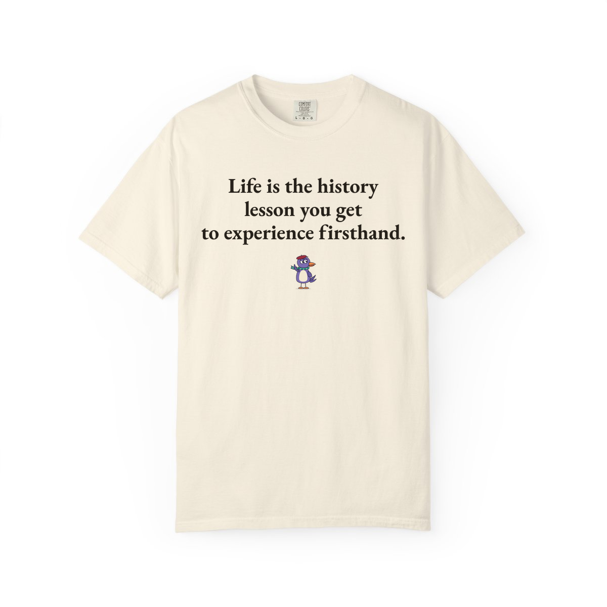 Comfort Colors tee, Ivory