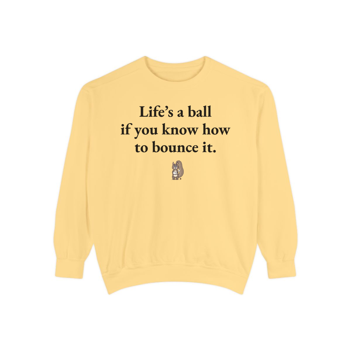 Comfort Colors sweatshirt, Butter
