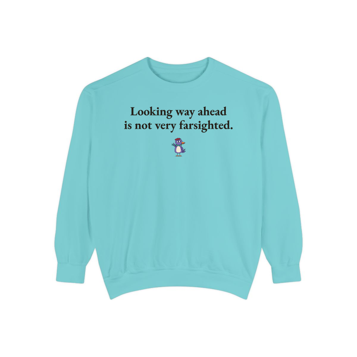 Comfort Colors sweatshirt, Chalky Mint
