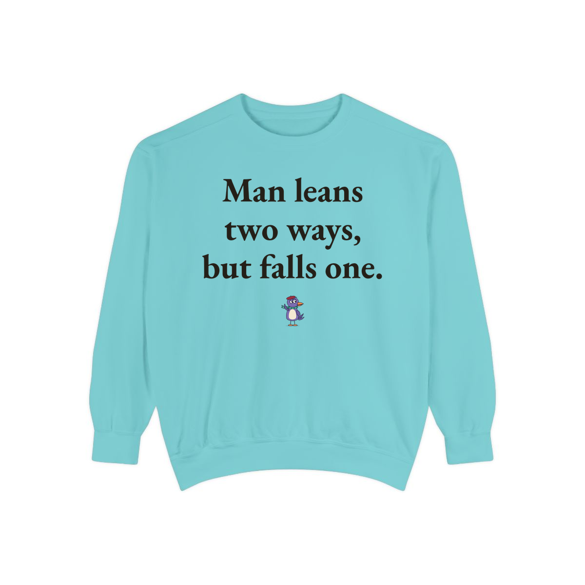 Comfort Colors sweatshirt, Chalky Mint