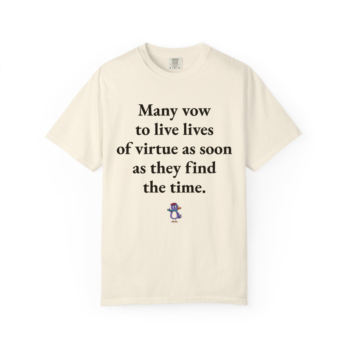 Comfort Colors tee, Ivory