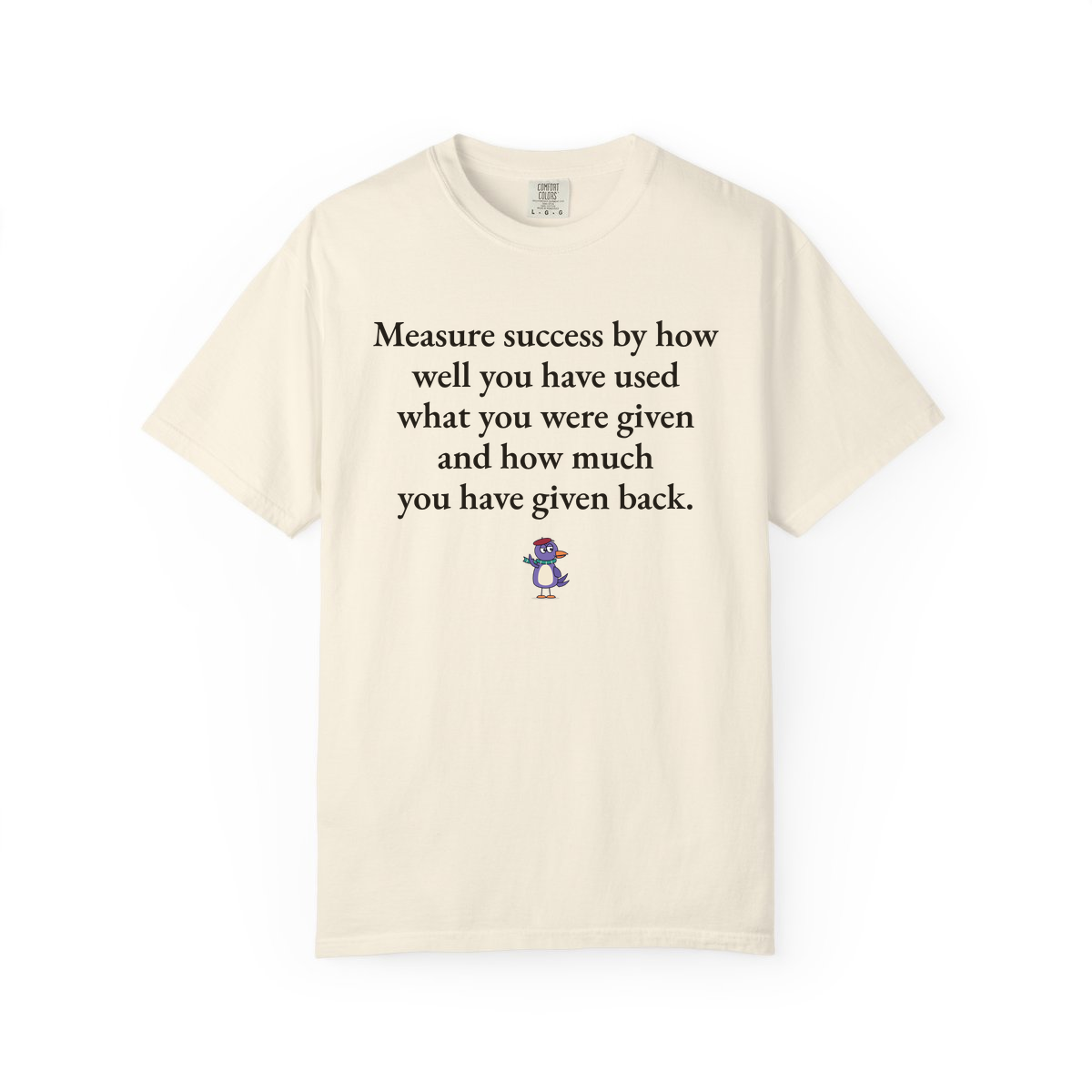 Comfort Colors tee, Ivory