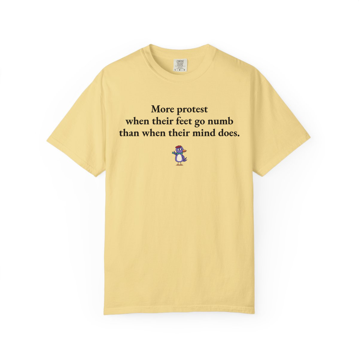 Comfort Colors tee, Butter