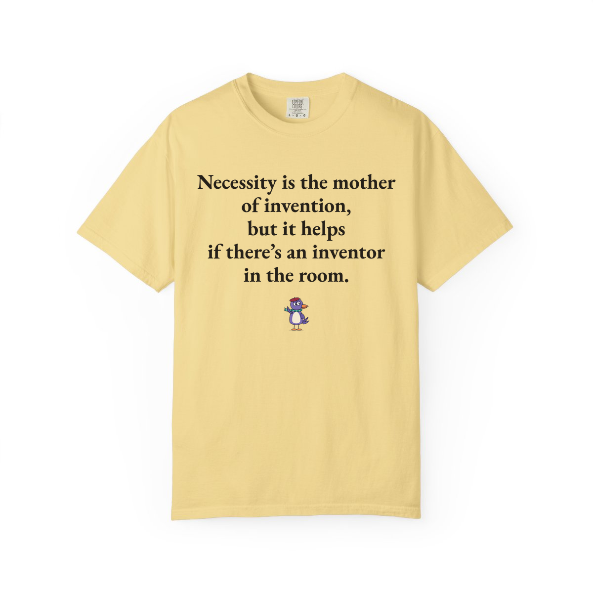 Comfort Colors tee, Butter