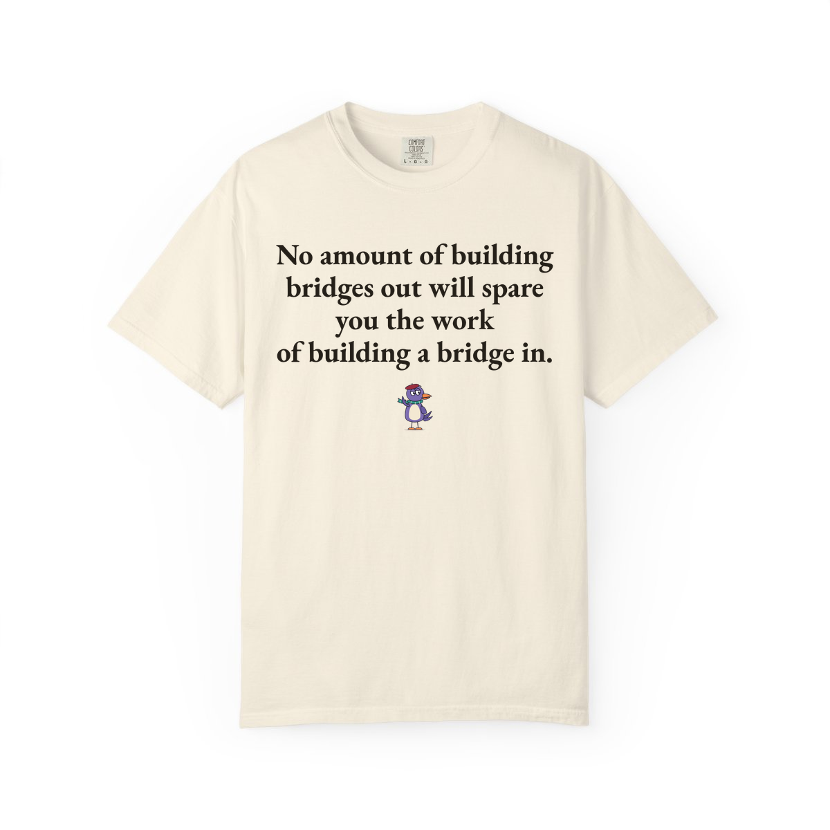 Comfort Colors tee, Ivory