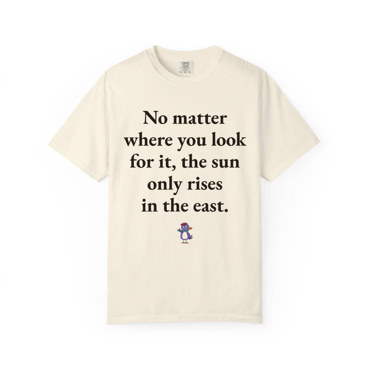 Comfort Colors tee, Ivory