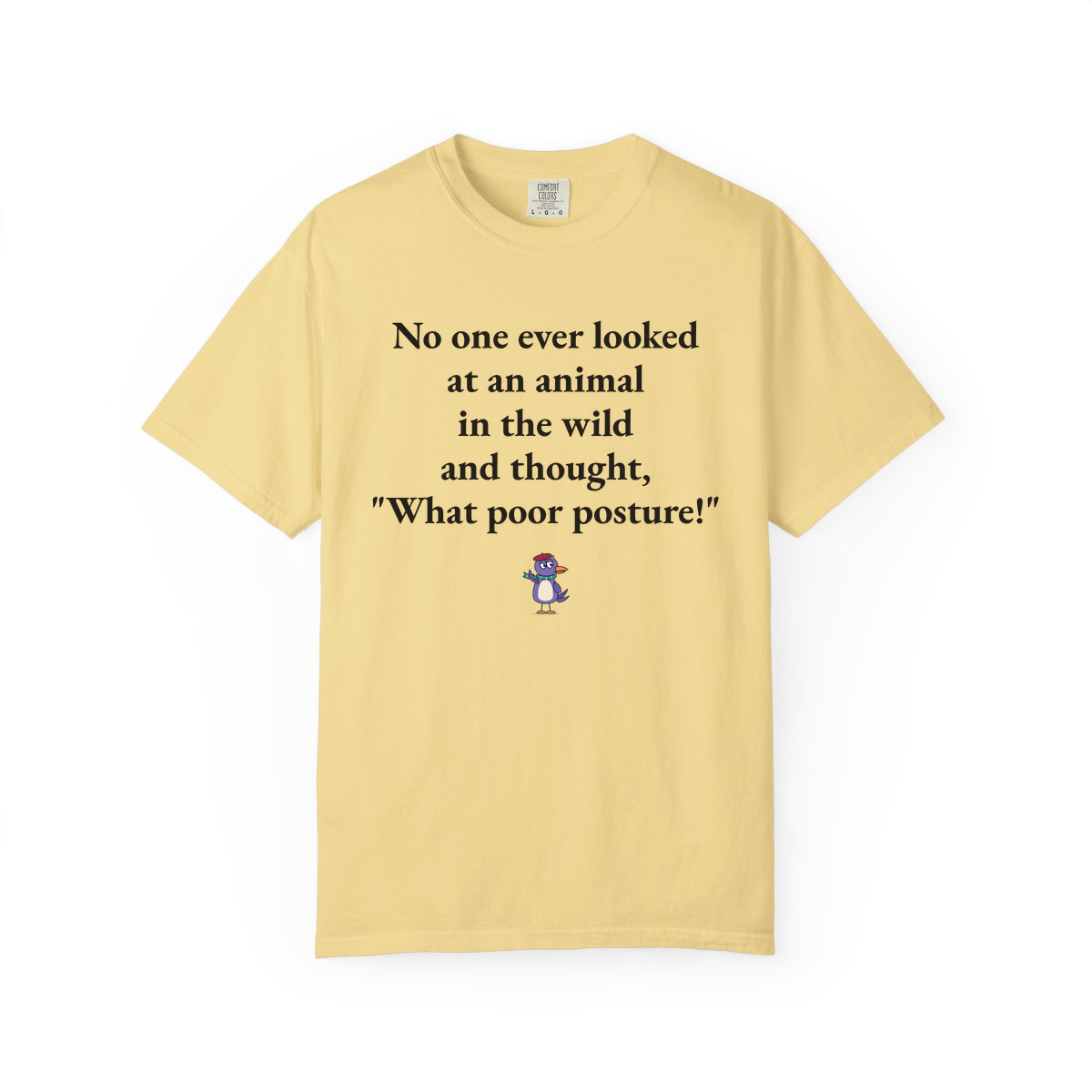 Comfort Colors tee, Butter