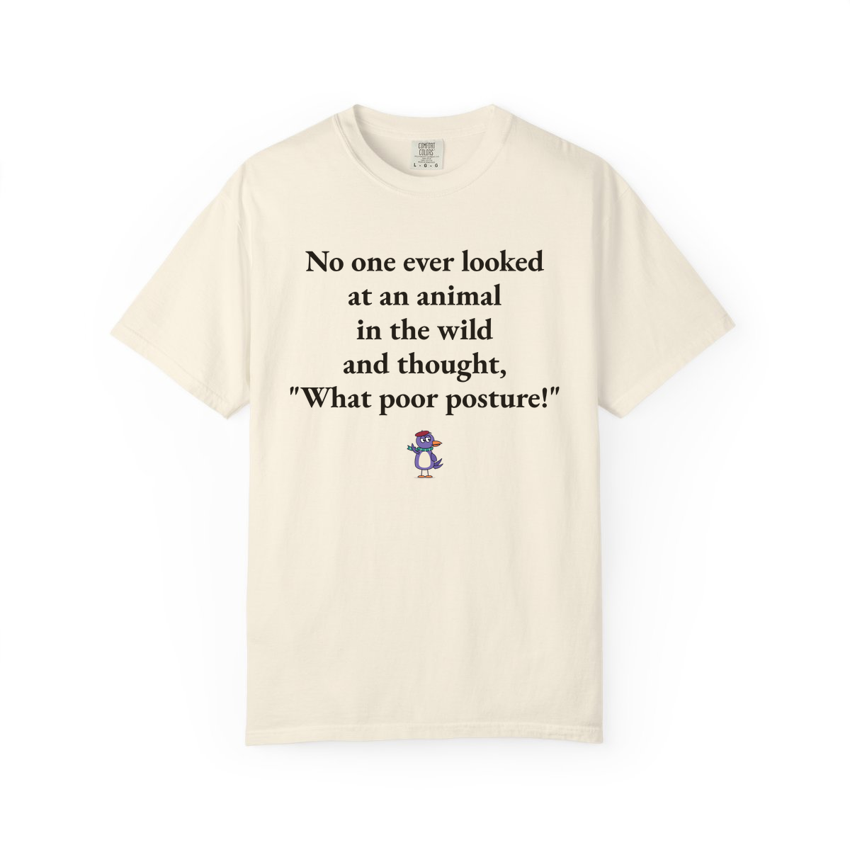 Comfort Colors tee, Ivory