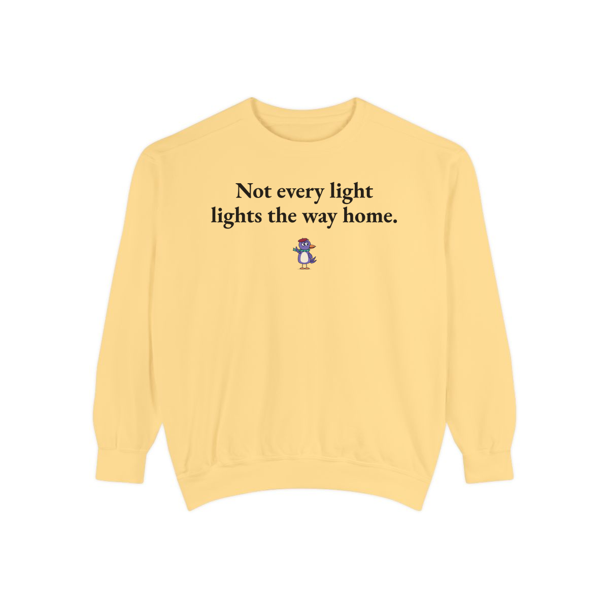 Comfort Colors sweatshirt, Butter