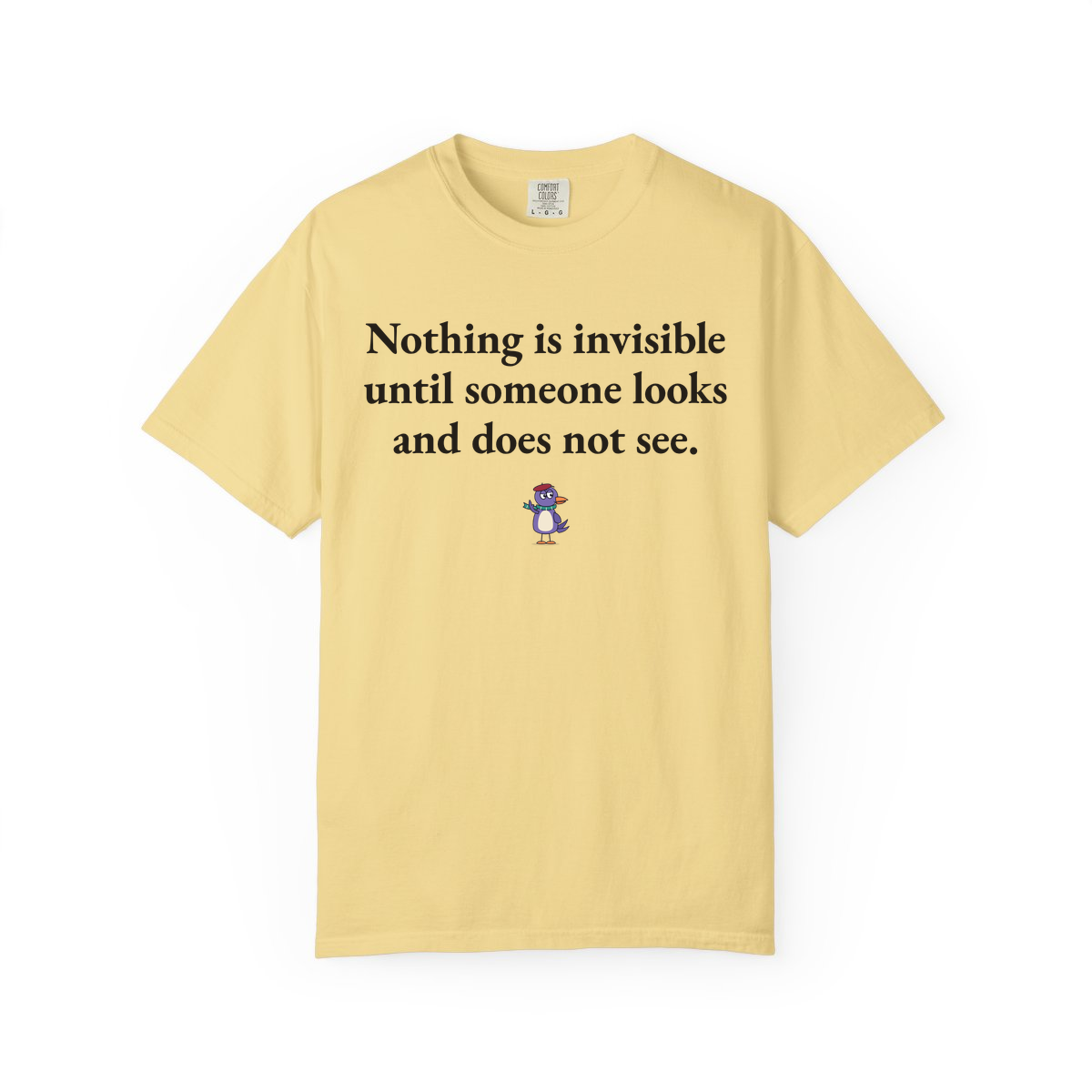 Comfort Colors tee, Butter