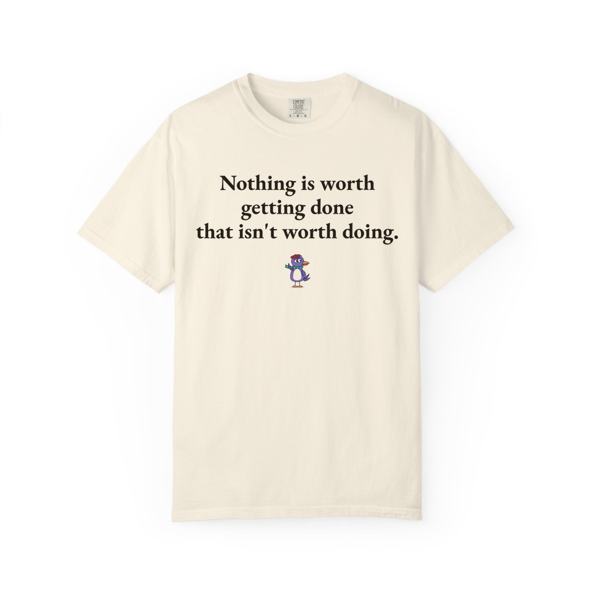 Comfort Colors tee, Ivory