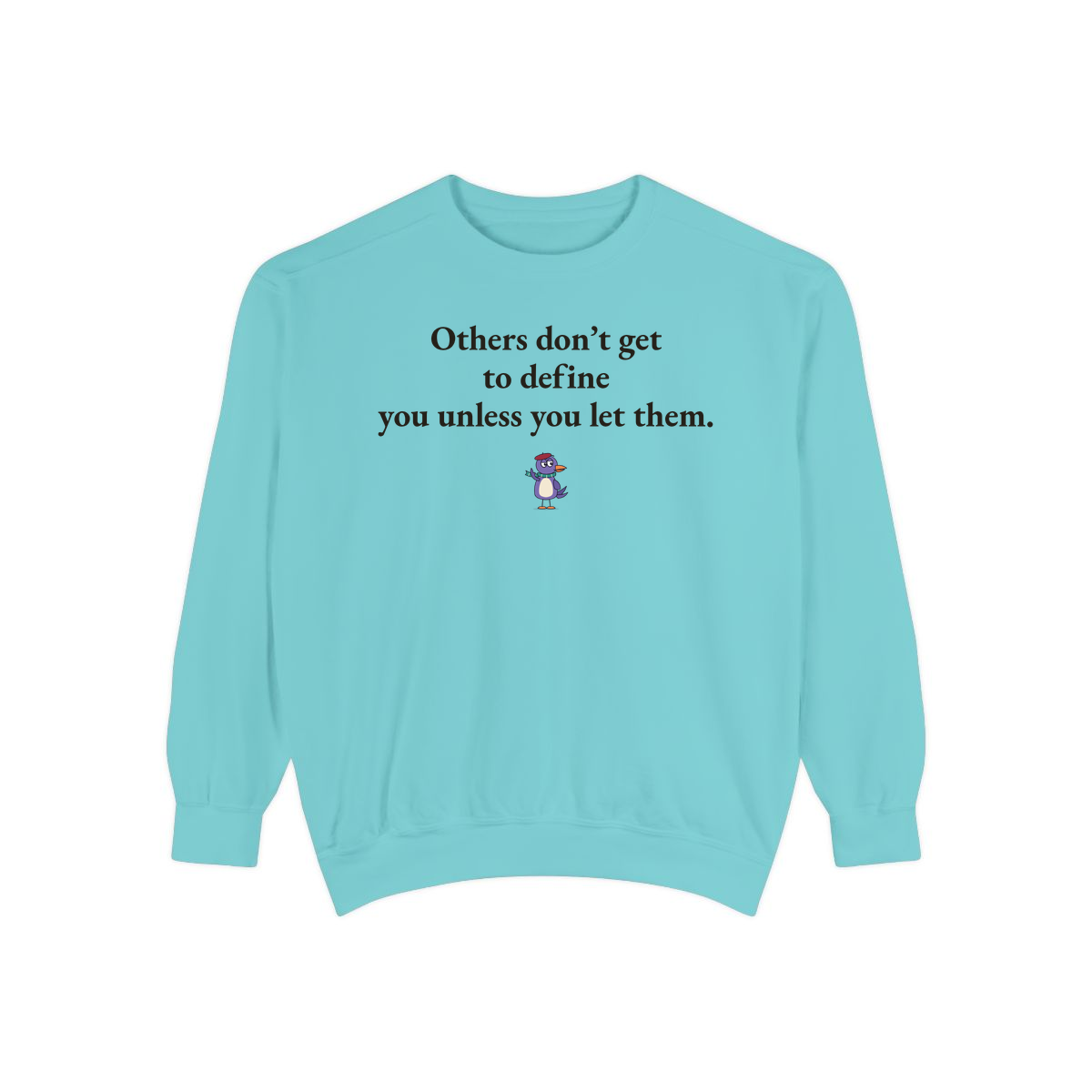Comfort Colors sweatshirt, Chalky Mint