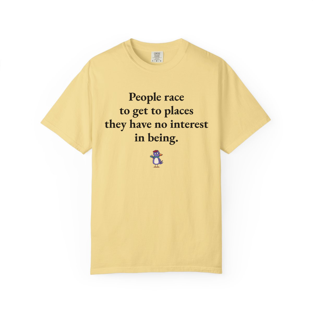 Comfort Colors tee, Butter