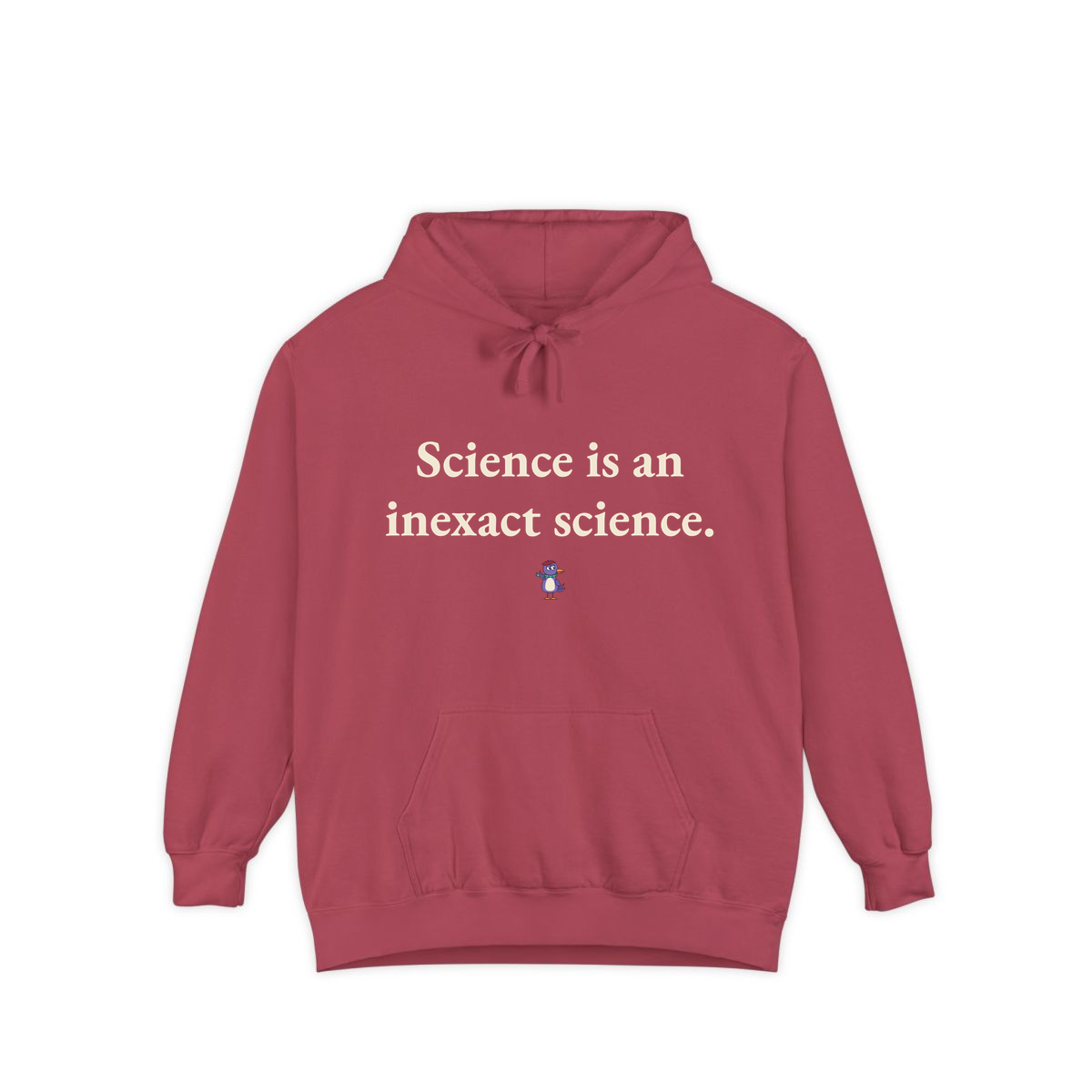 Comfort Colors hoodie, Crimson