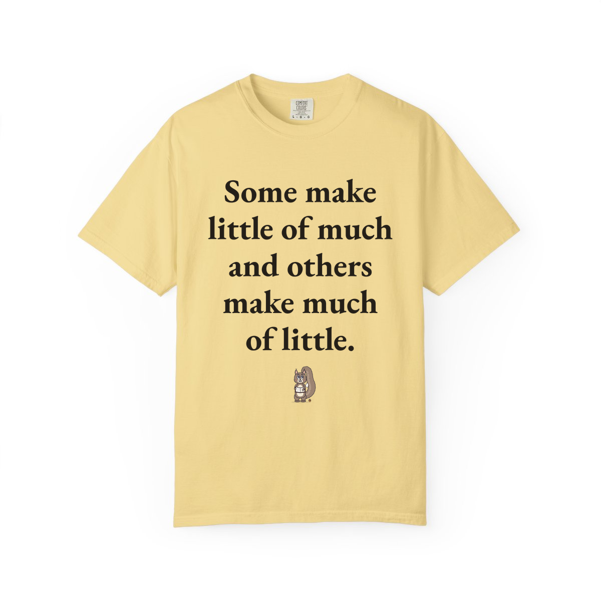Comfort Colors tee, Butter