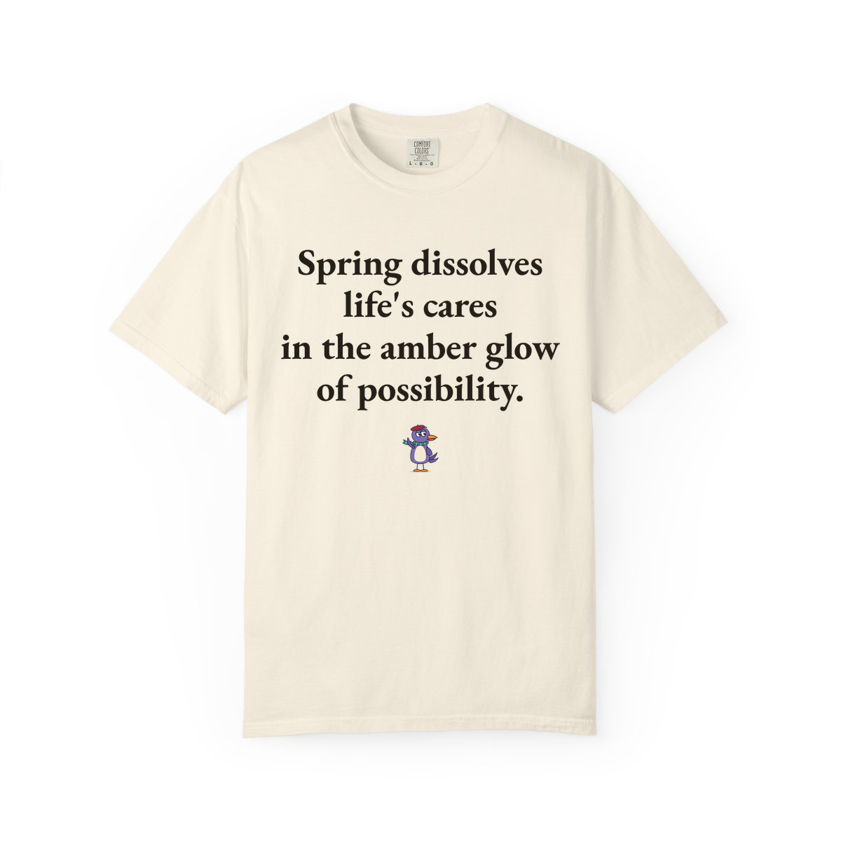 Comfort Colors tee, Ivory