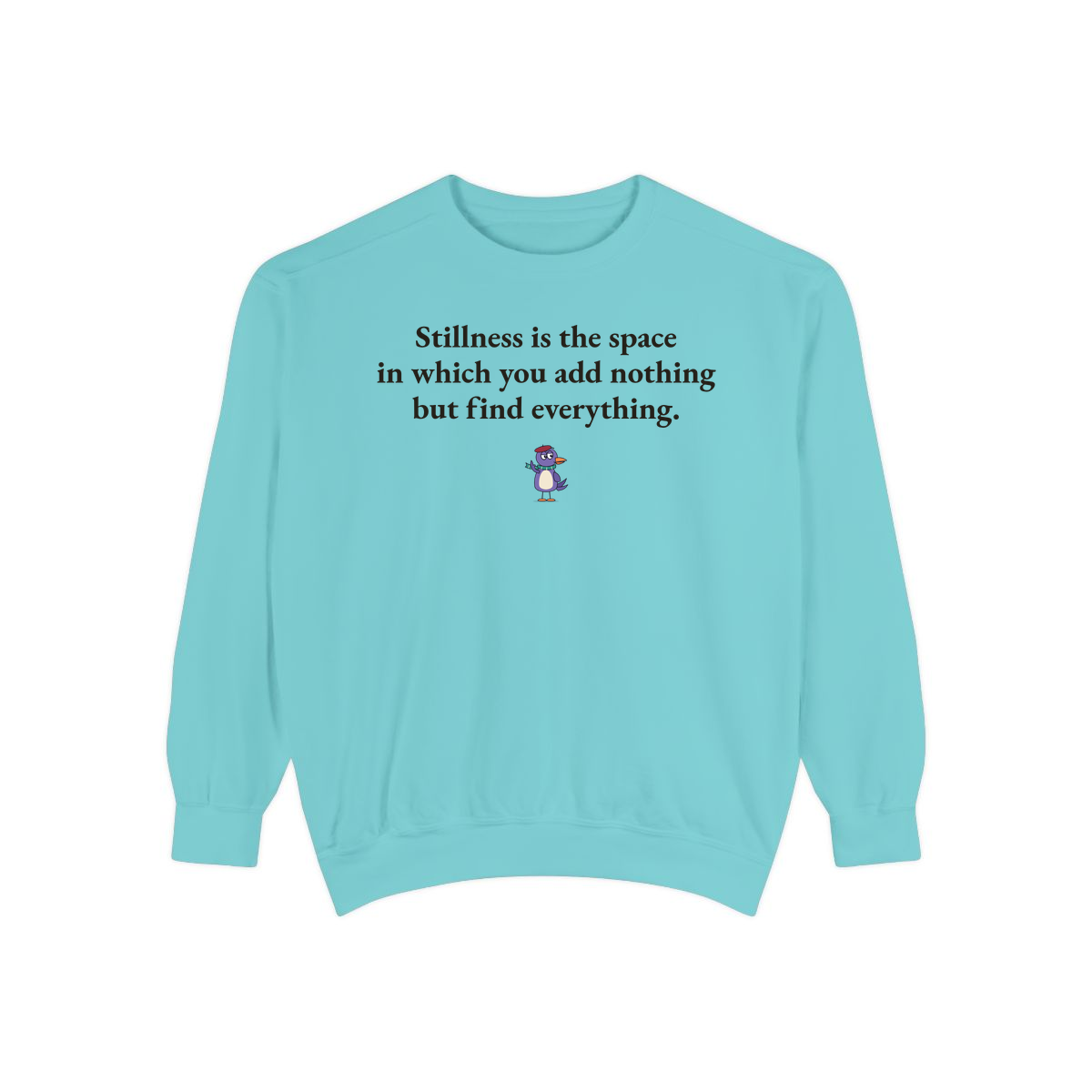 Comfort Colors sweatshirt, Chalky Mint