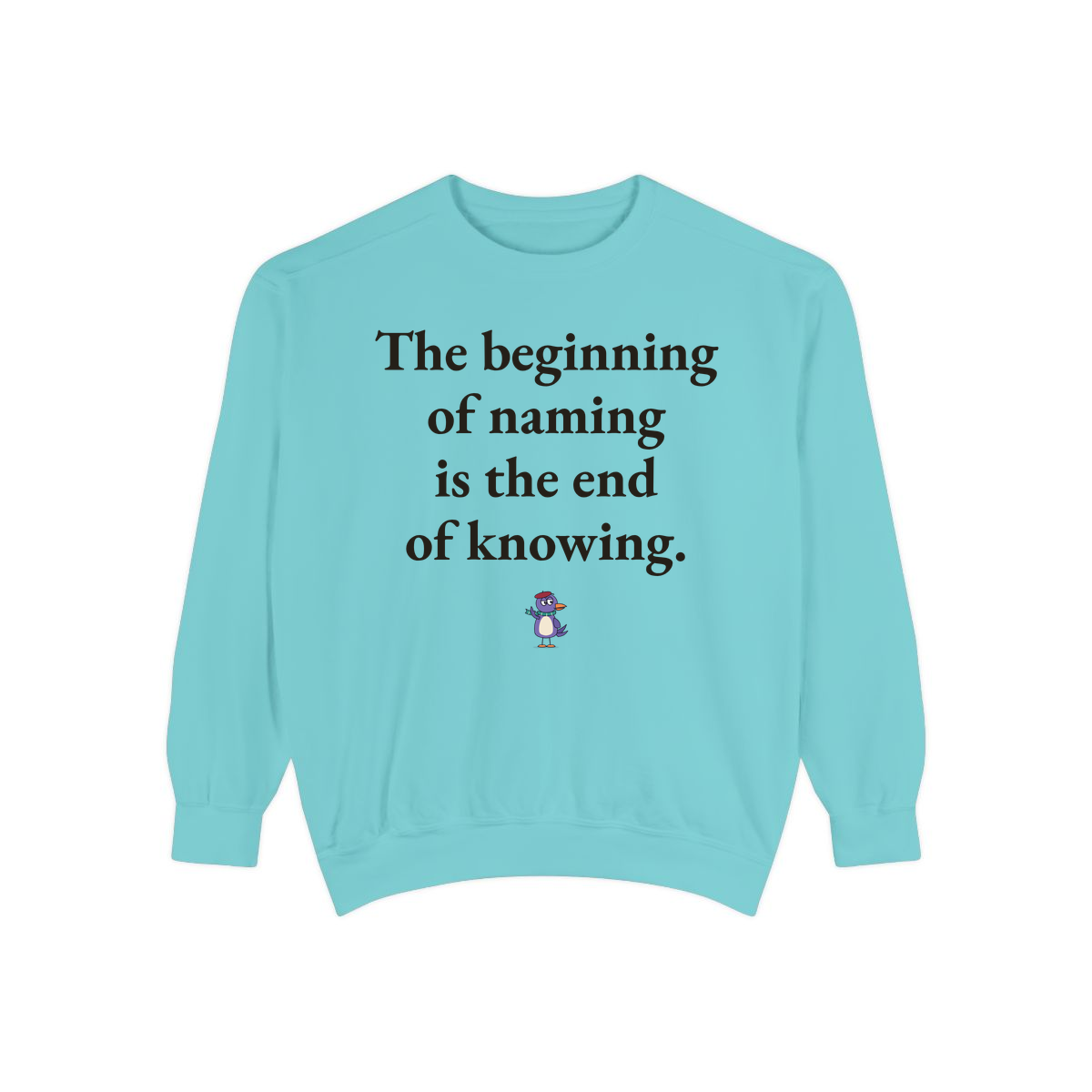 Comfort Colors sweatshirt, Chalky Mint