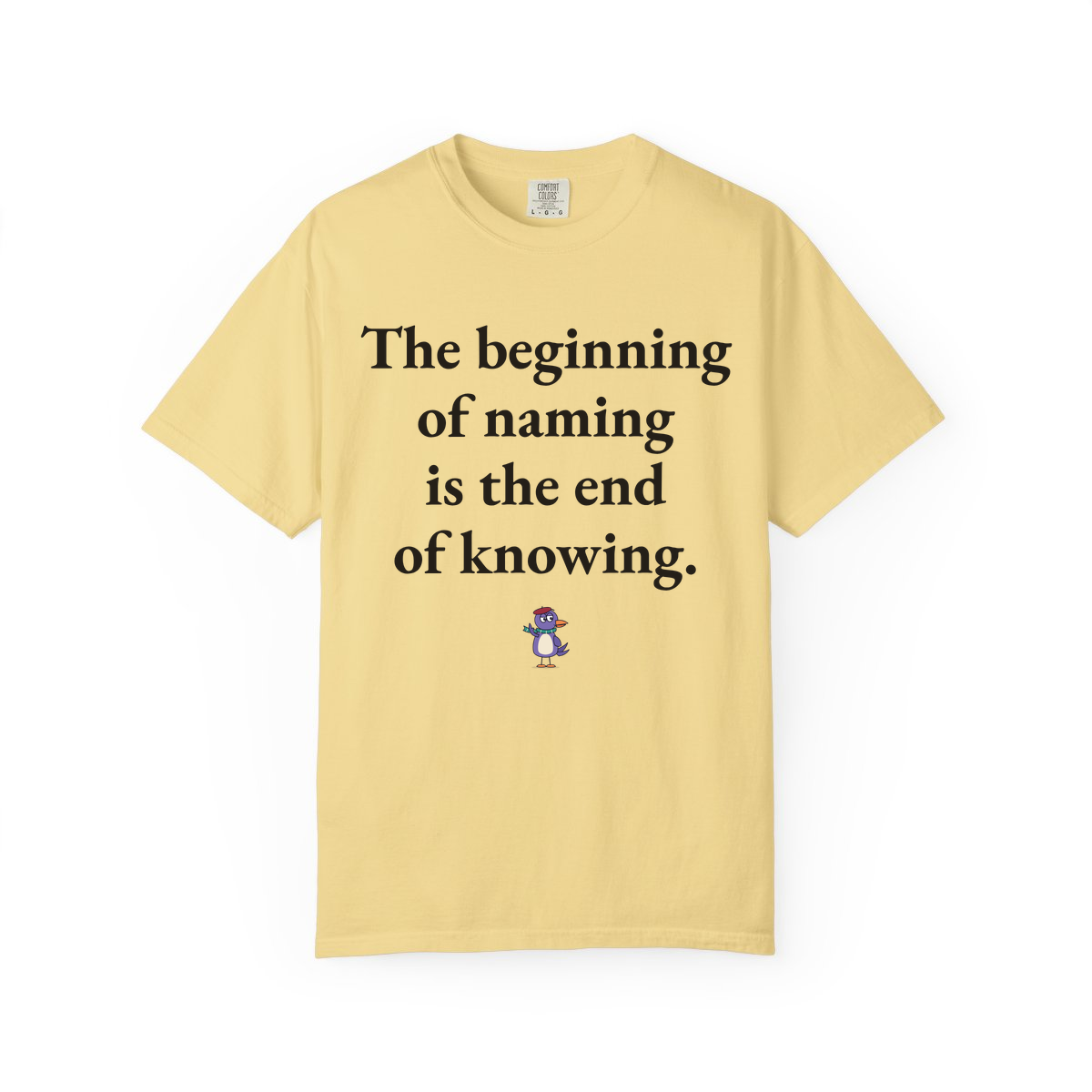 Comfort Colors tee, Butter