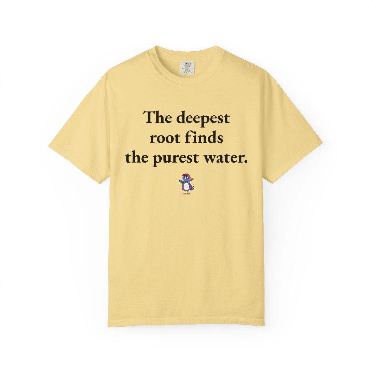 Comfort Colors tee, Butter