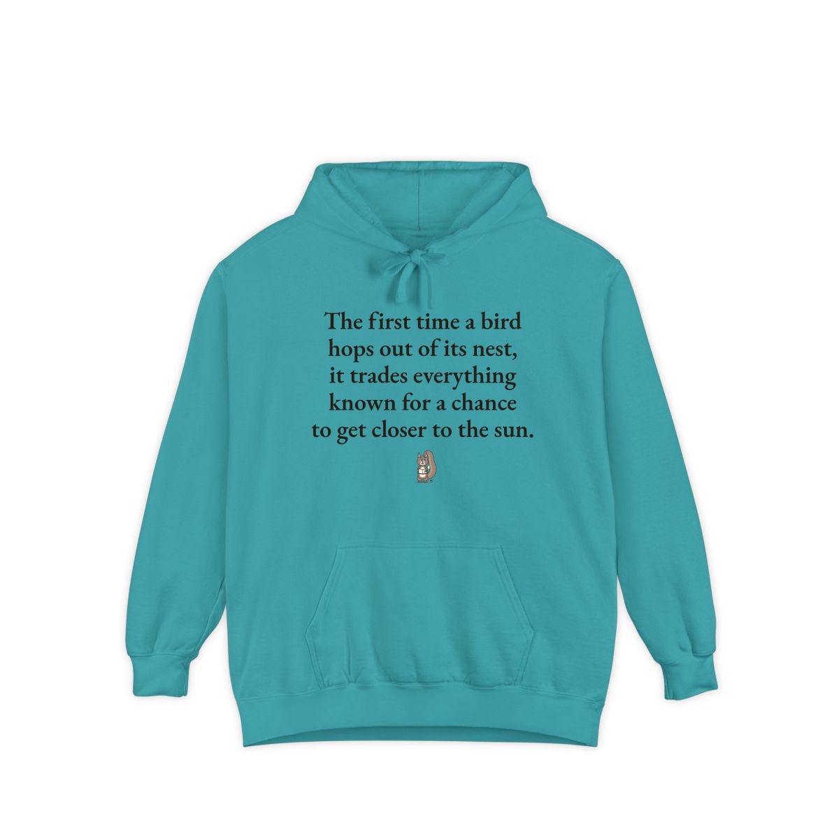 Comfort Colors hoodie, Seafoam