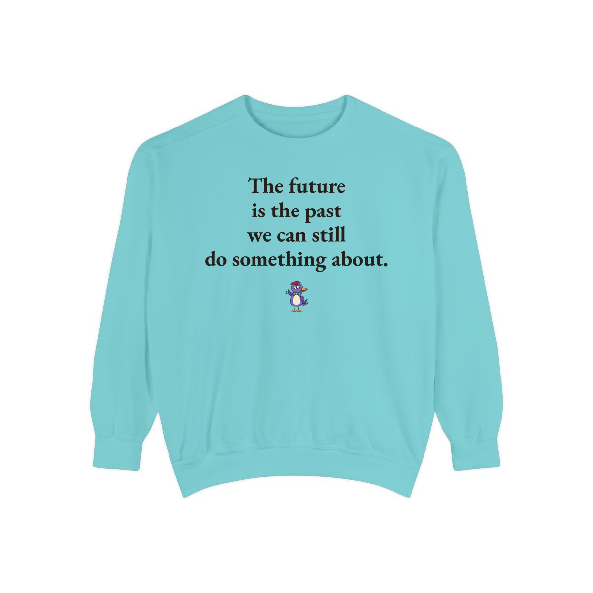 Comfort Colors sweatshirt, Chalky Mint