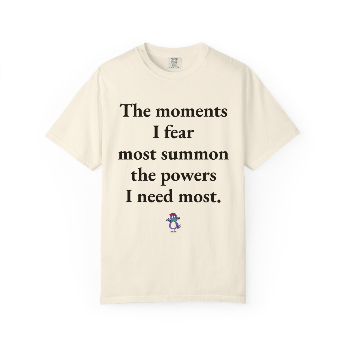Comfort Colors tee, Ivory