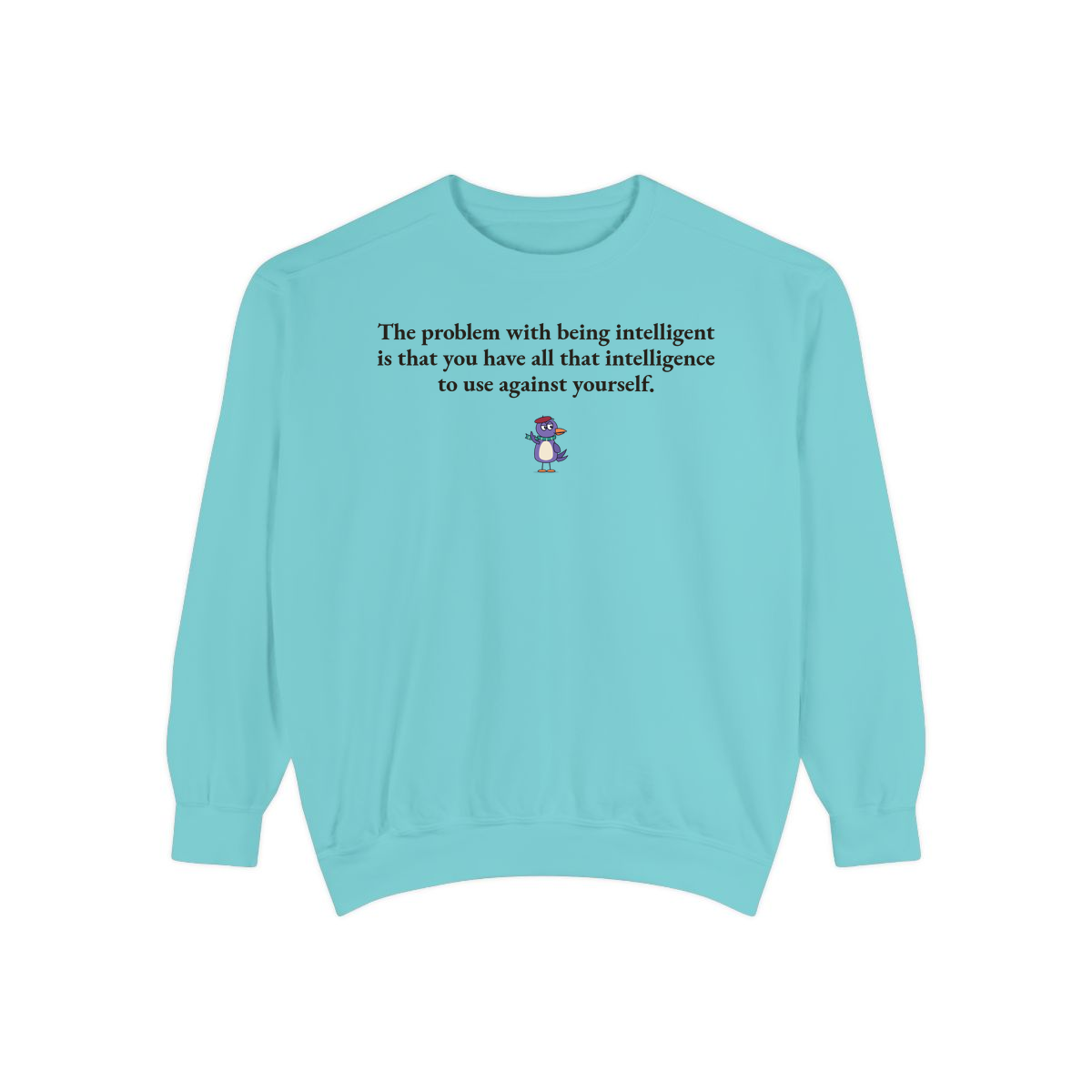 Comfort Colors sweatshirt, Chalky Mint