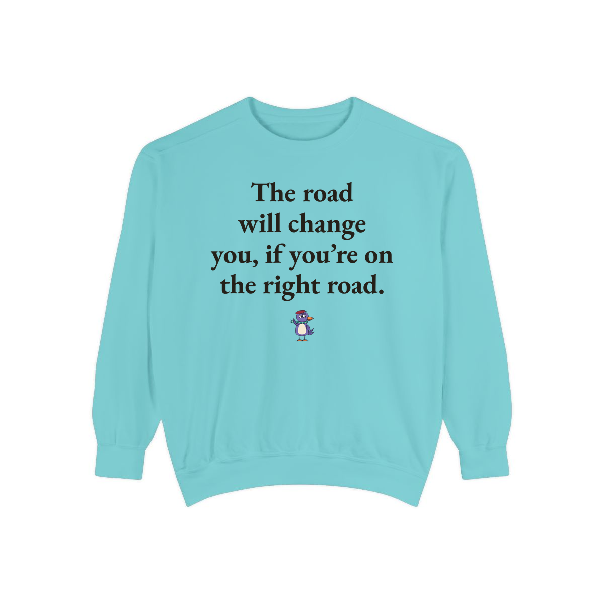 Comfort Colors sweatshirt, Chalky Mint