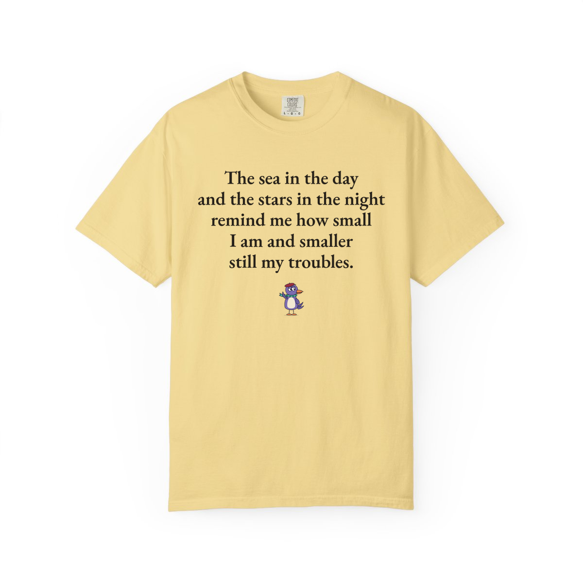 Comfort Colors tee, Butter