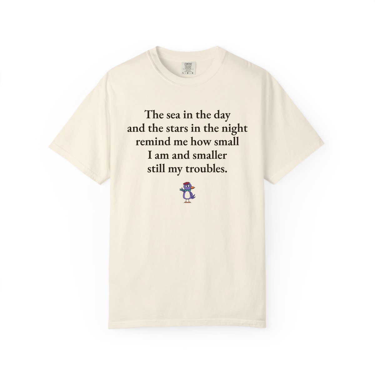 Comfort Colors tee, Ivory