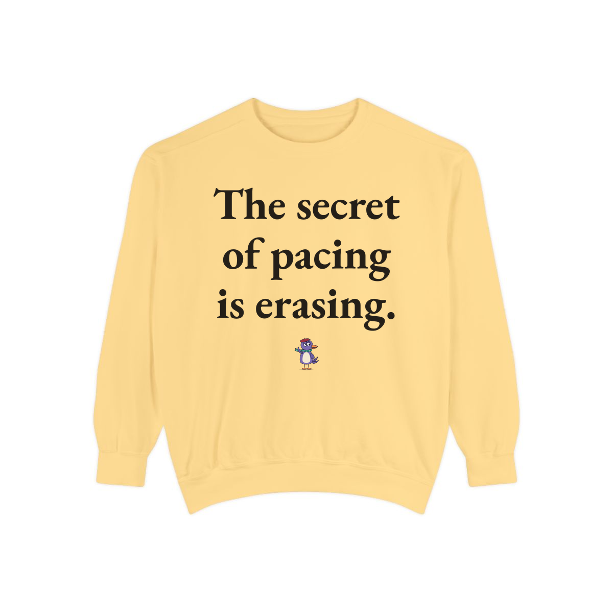 Comfort Colors sweatshirt, Butter
