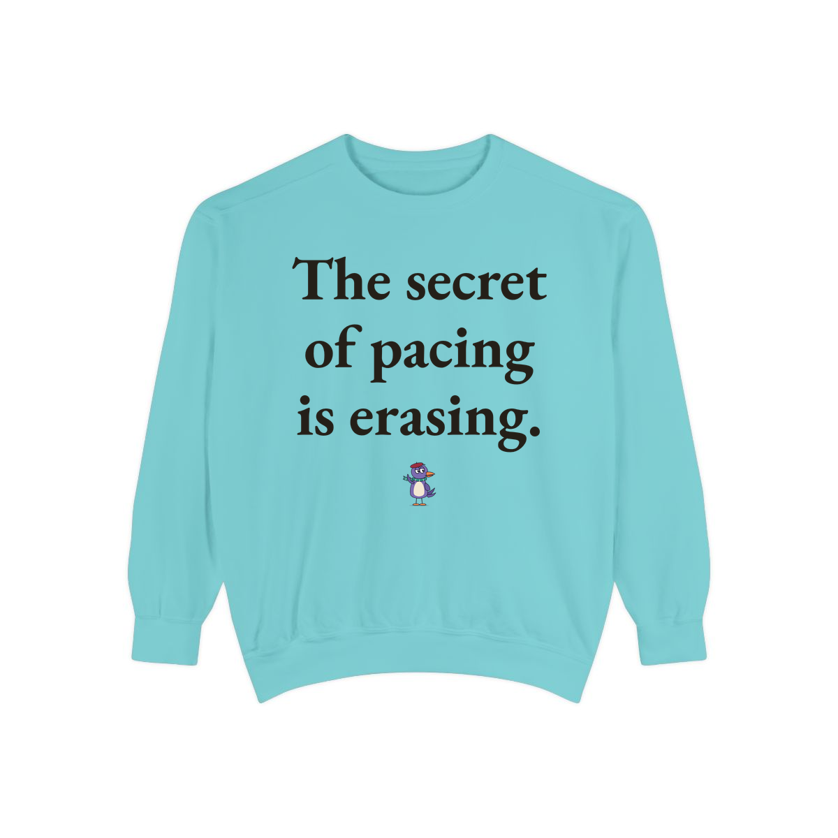 Comfort Colors sweatshirt, Chalky Mint