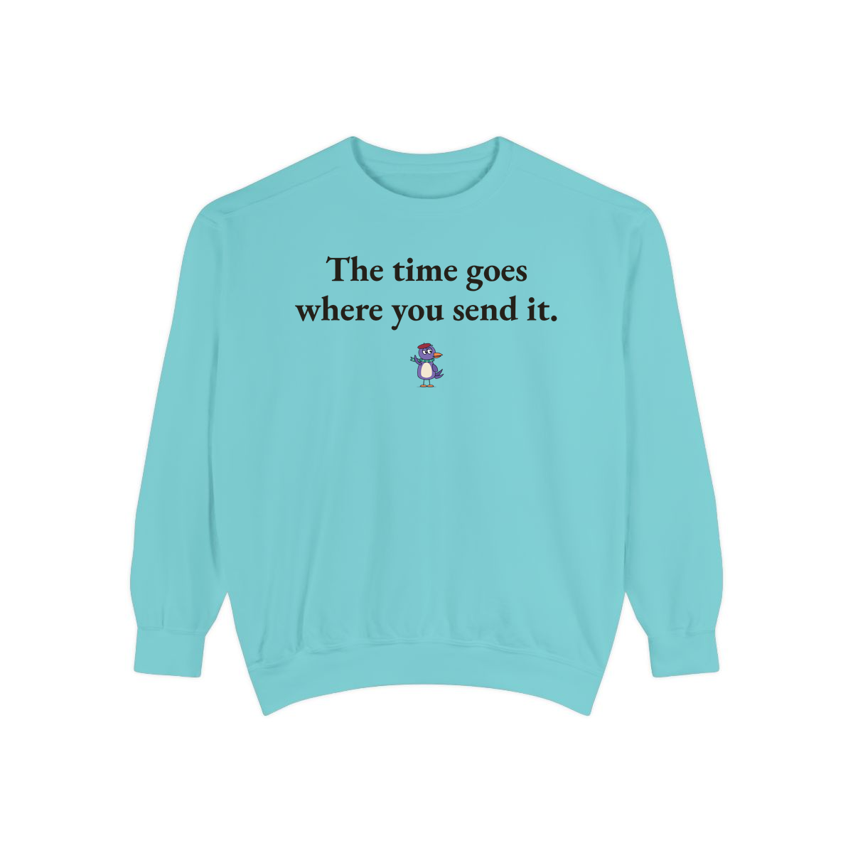 Comfort Colors sweatshirt, Chalky Mint