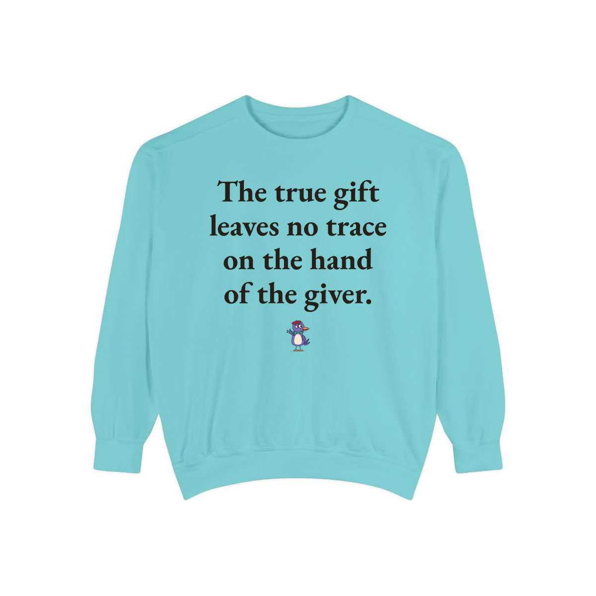 Comfort Colors sweatshirt, Chalky Mint