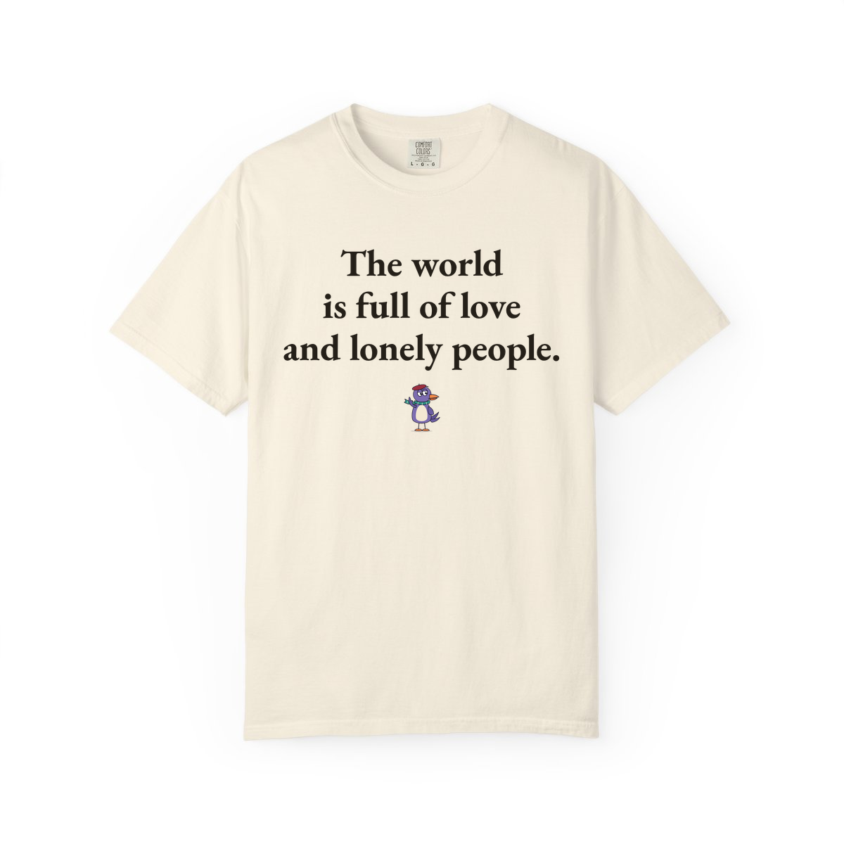 Comfort Colors tee, Ivory