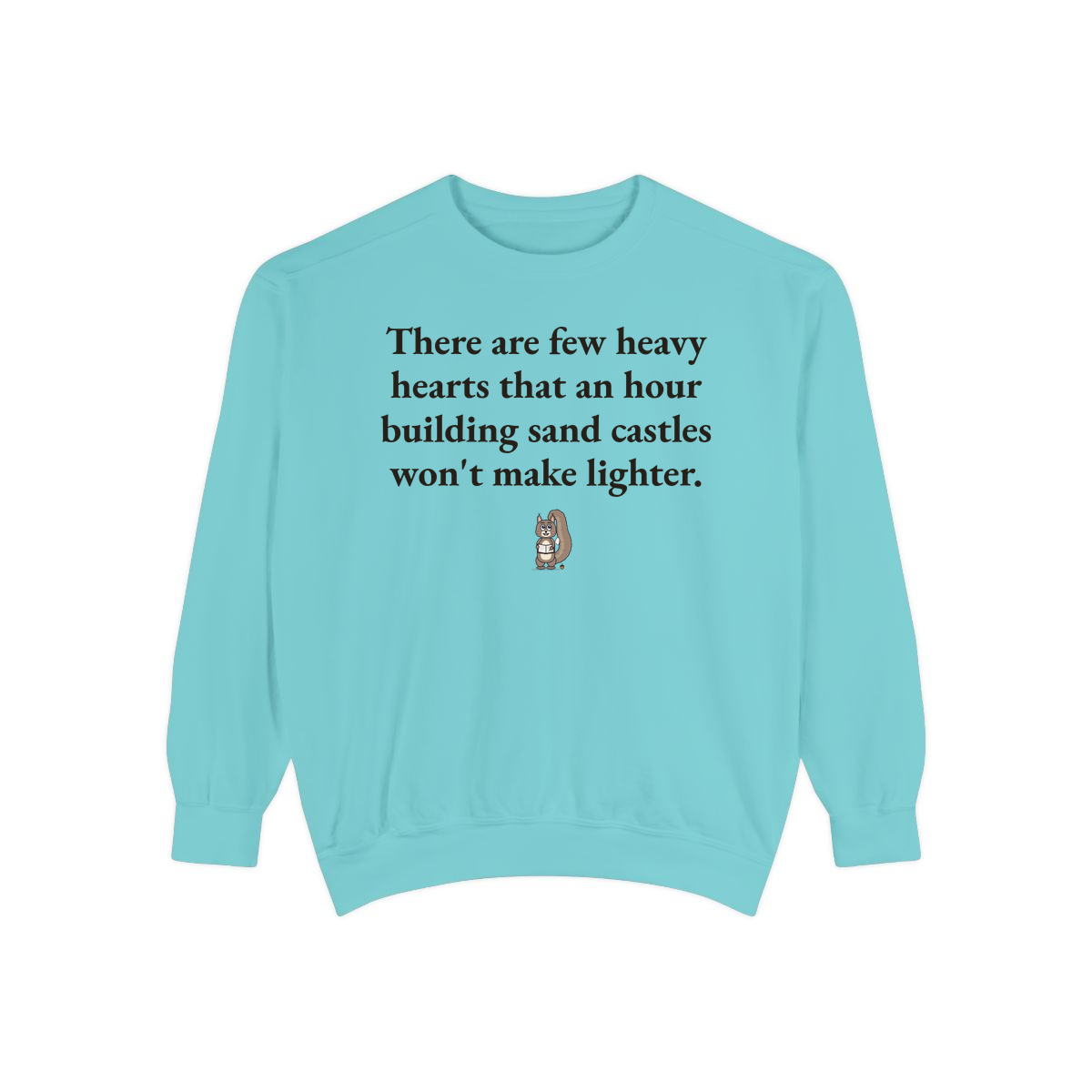 Comfort Colors sweatshirt, Chalky Mint