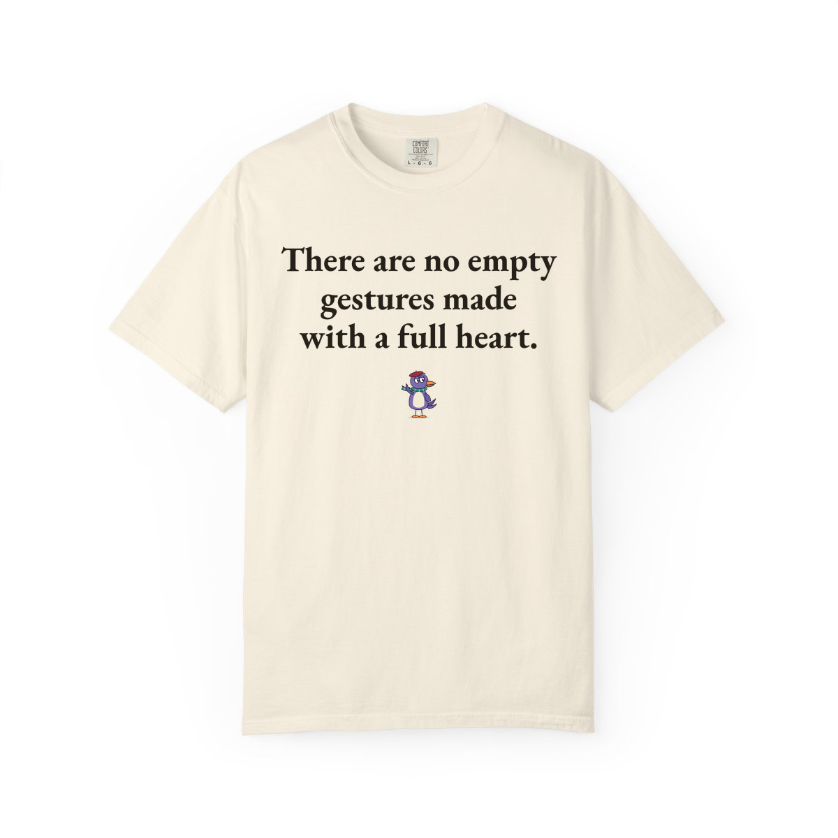 Comfort Colors tee, Ivory