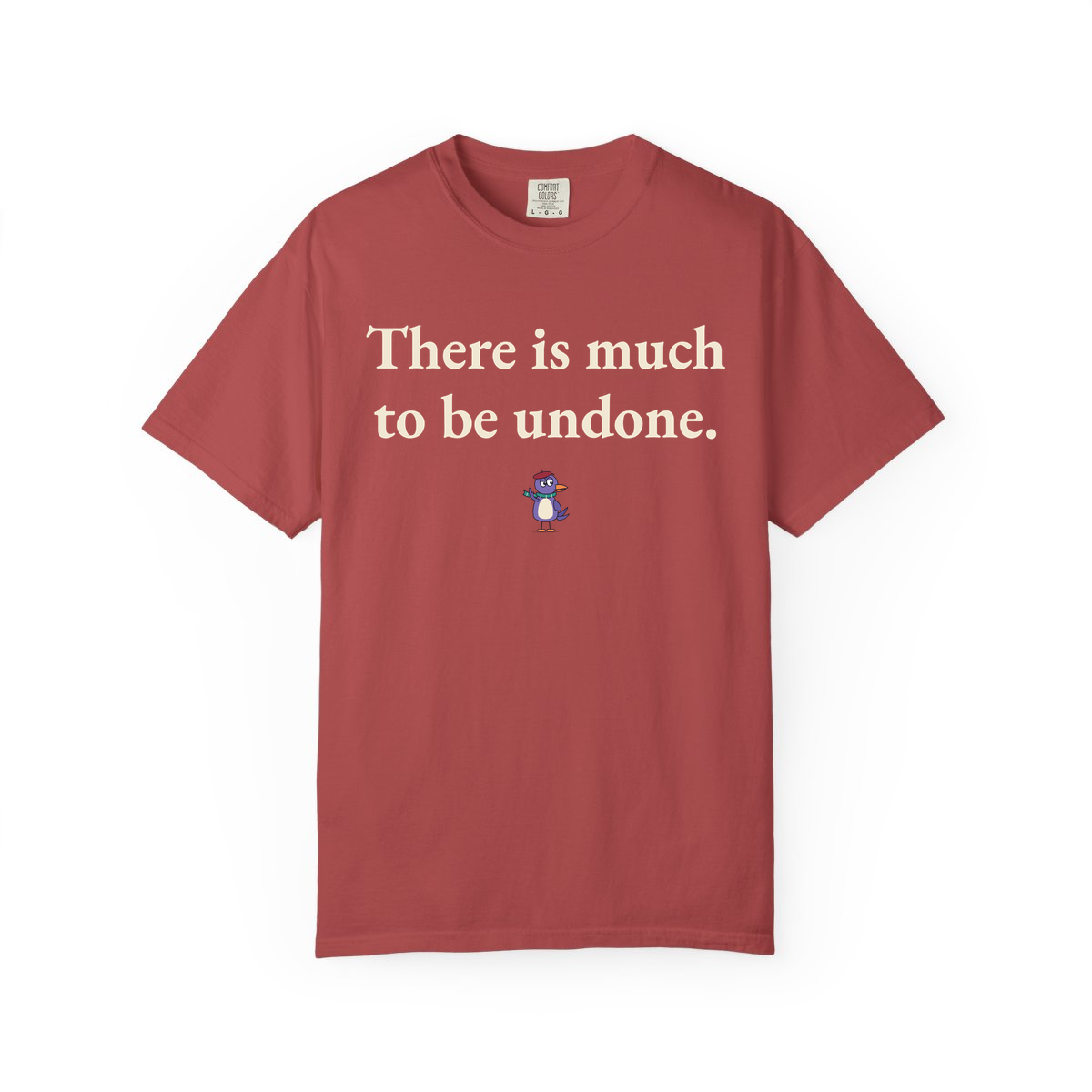Comfort Colors tee, Crimson