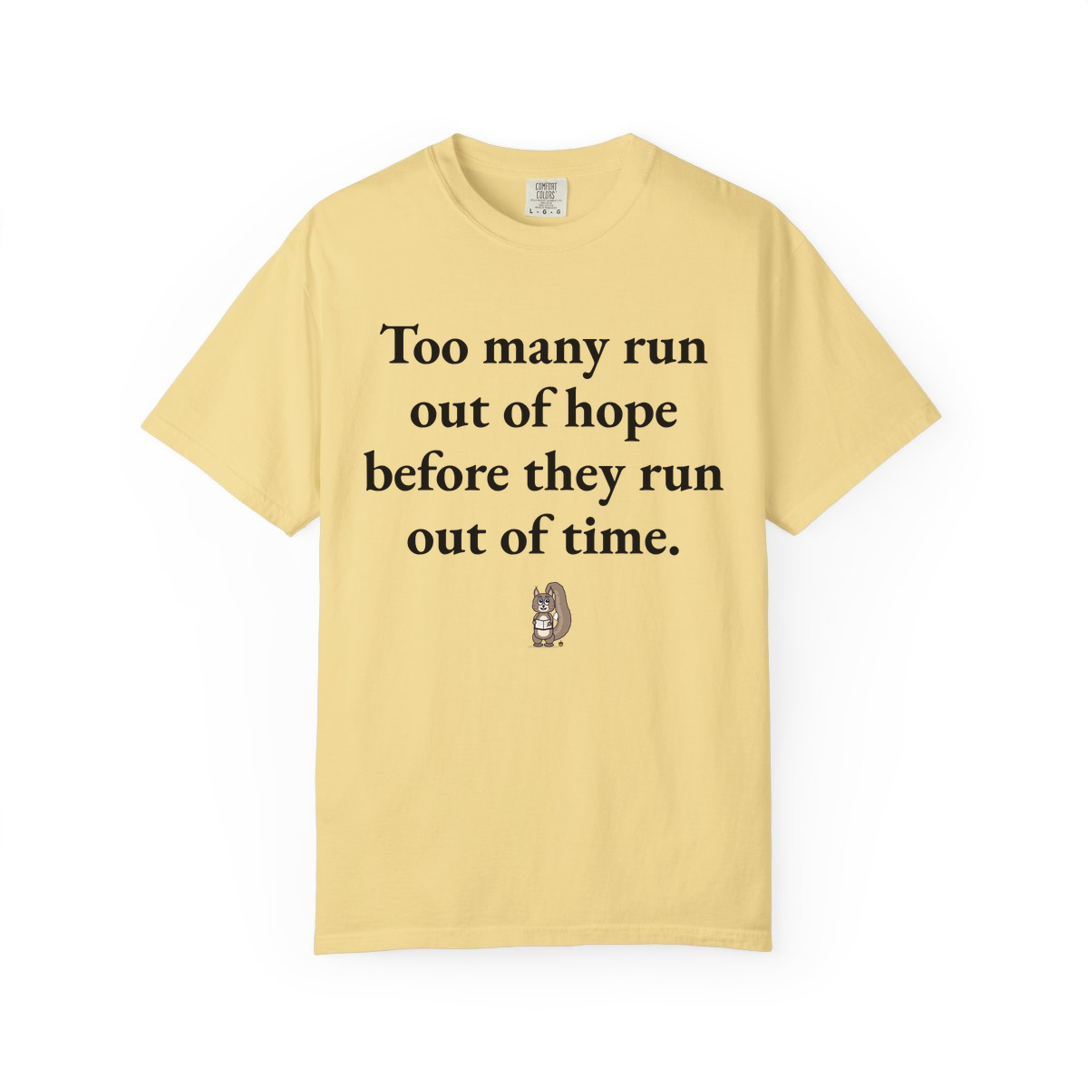Comfort Colors tee, Butter