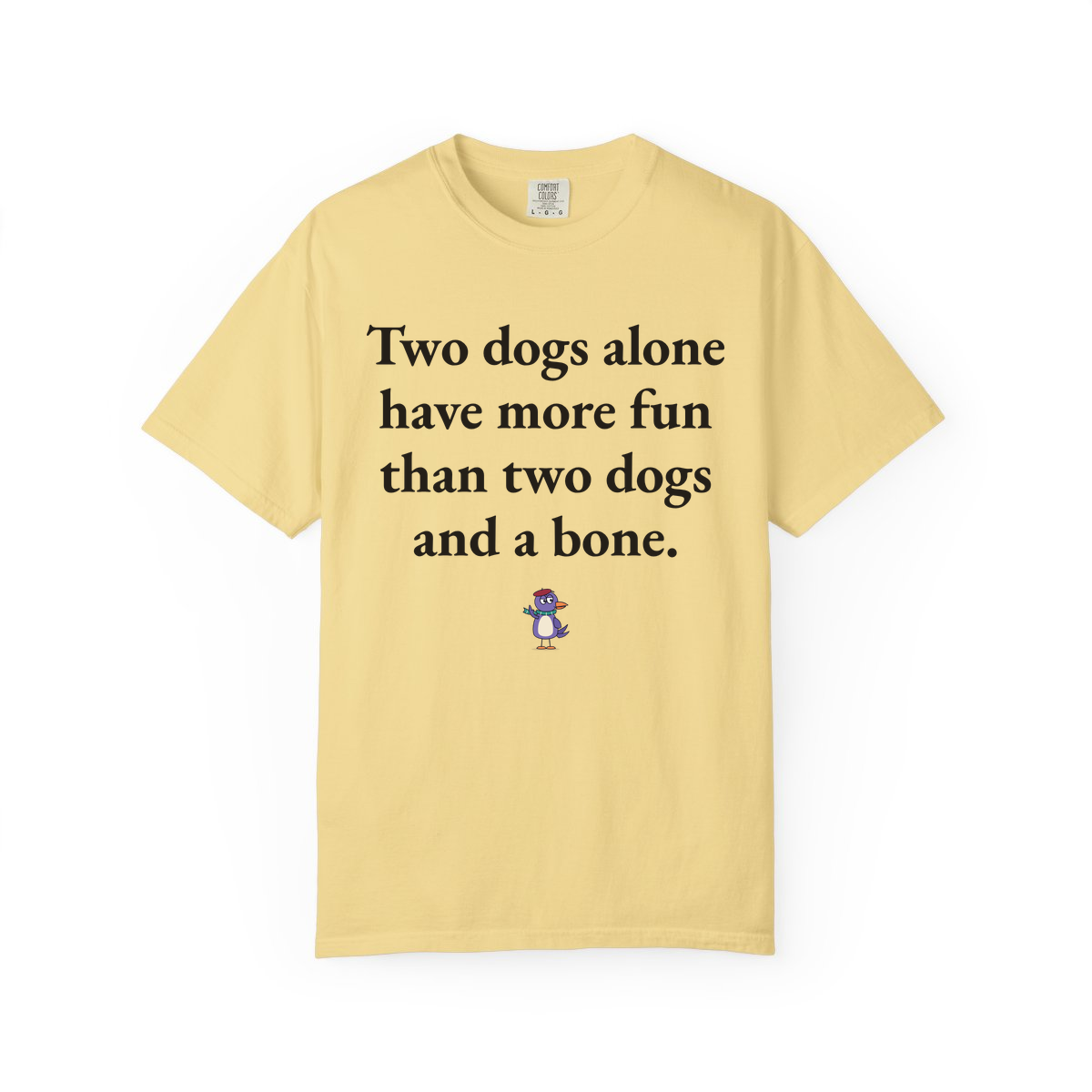 Comfort Colors tee, Butter