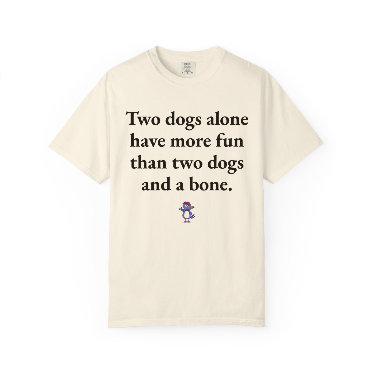 Comfort Colors tee, Ivory