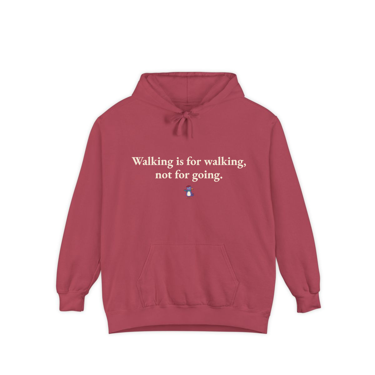 Comfort Colors hoodie, Crimson