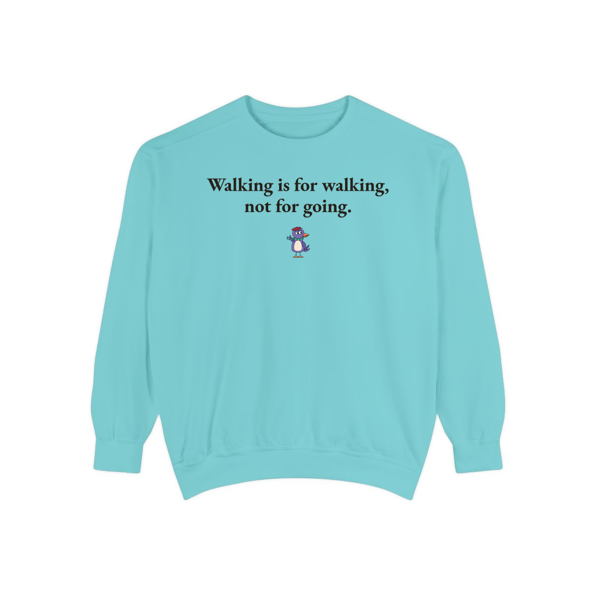 Comfort Colors sweatshirt, Chalky Mint